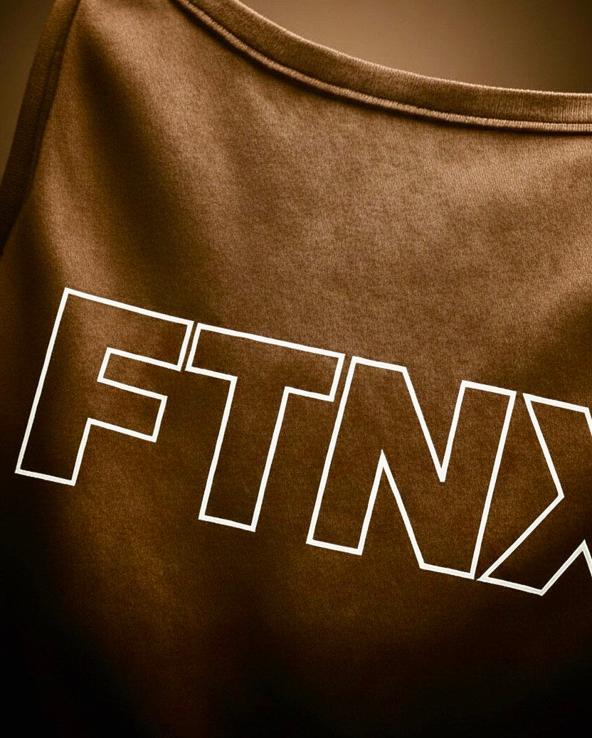 Vector Tawny Cut-Off Tank