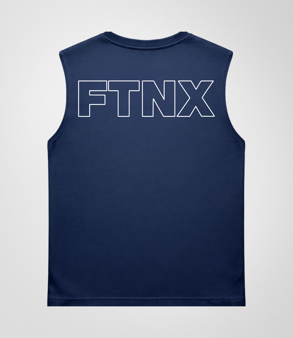 Vector Navy Cut-Off Tank