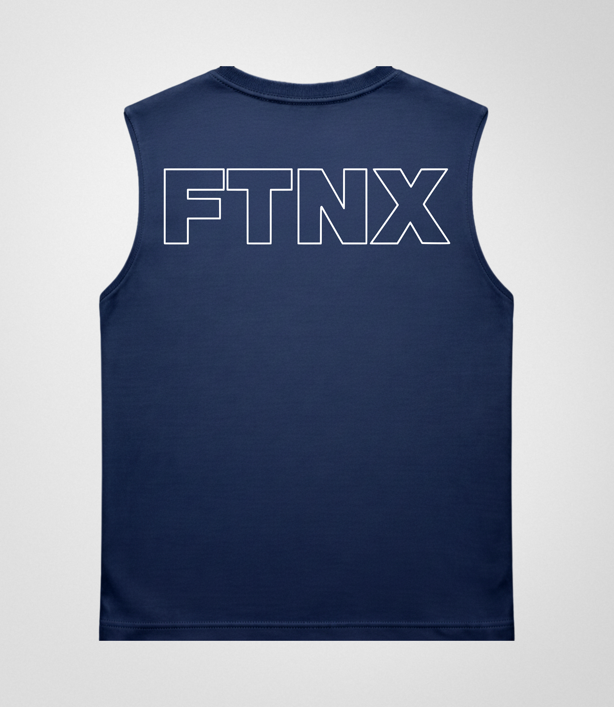 Vector Navy Cut-Off Tank