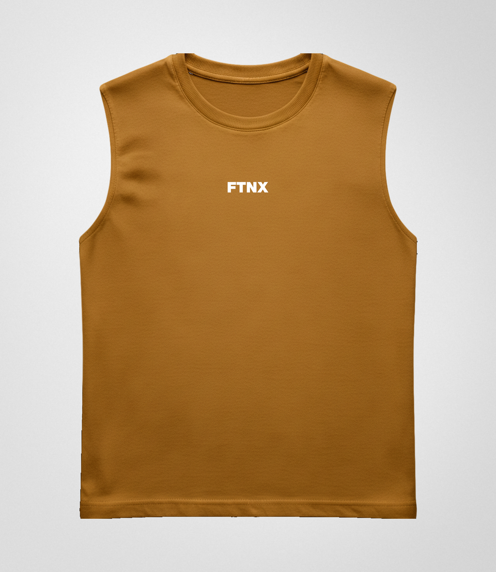 Vector Tawny Cut-Off Tank