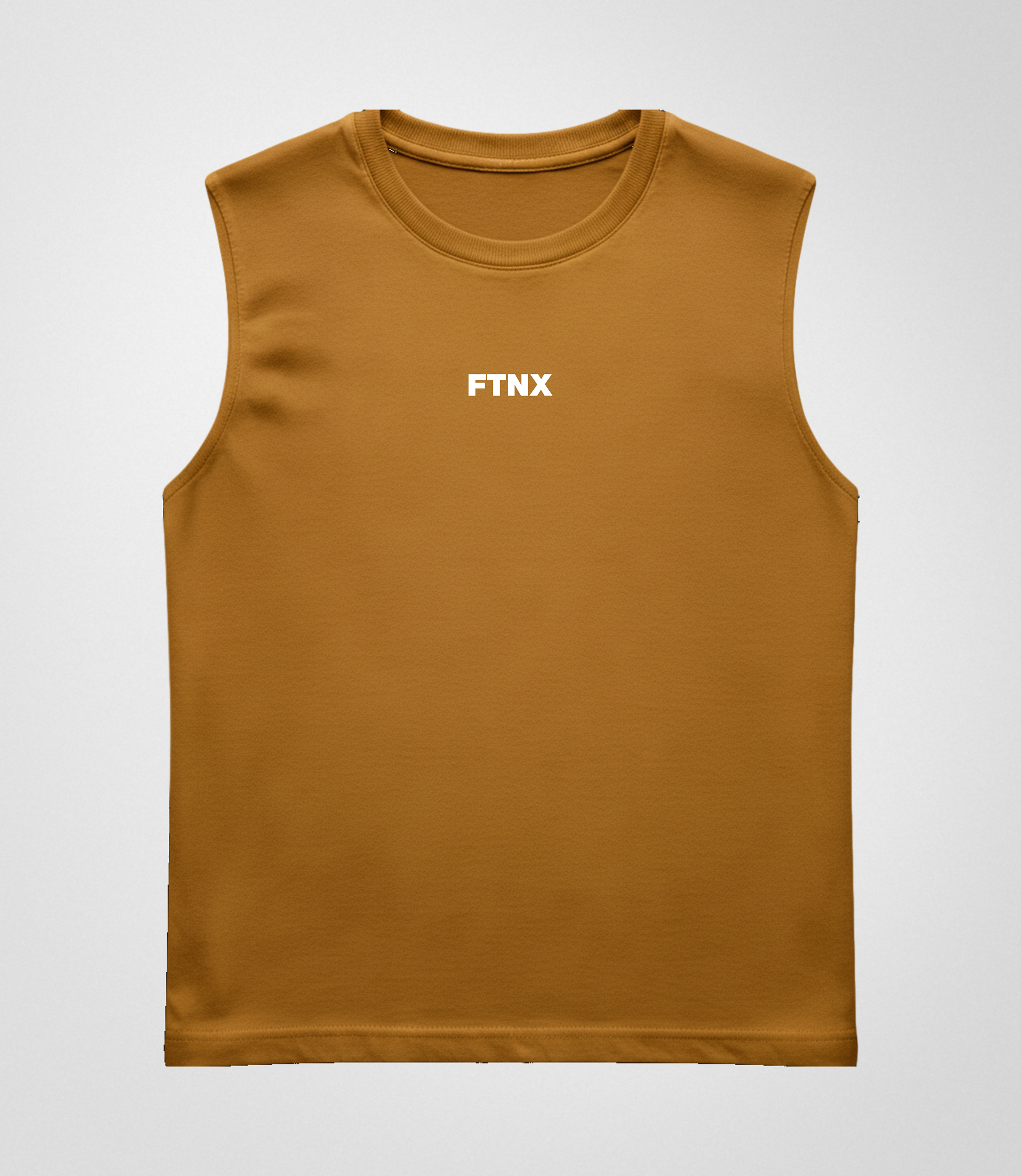 Vector Tawny Cut-Off Tank